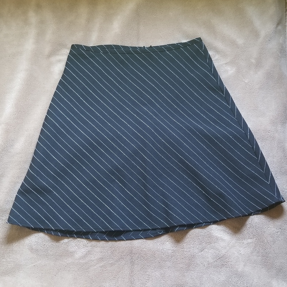 My Michelle black pin striped skirt size 7/8